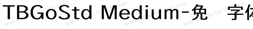 TBGoStd Medium字体转换